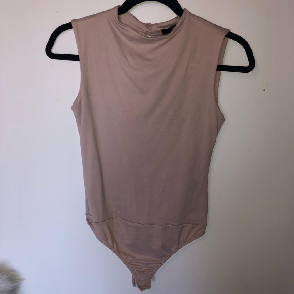 Dusty pink bodysuit